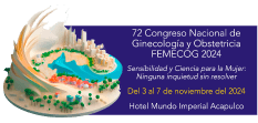 Logo de 72 Congreso Nacional de Ginecología y Obstétrica FEMECOG
